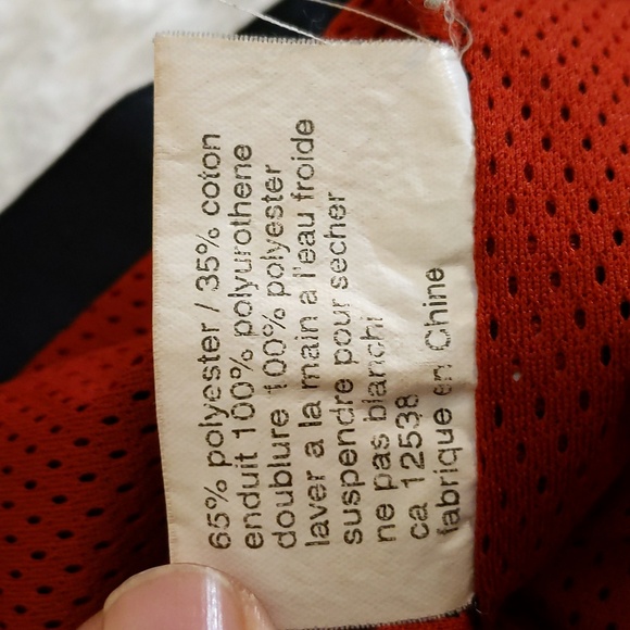 Crash| Blue and Red Long Sleeve Utility Jacket With Removable Sleeves - Picture 15 of 15